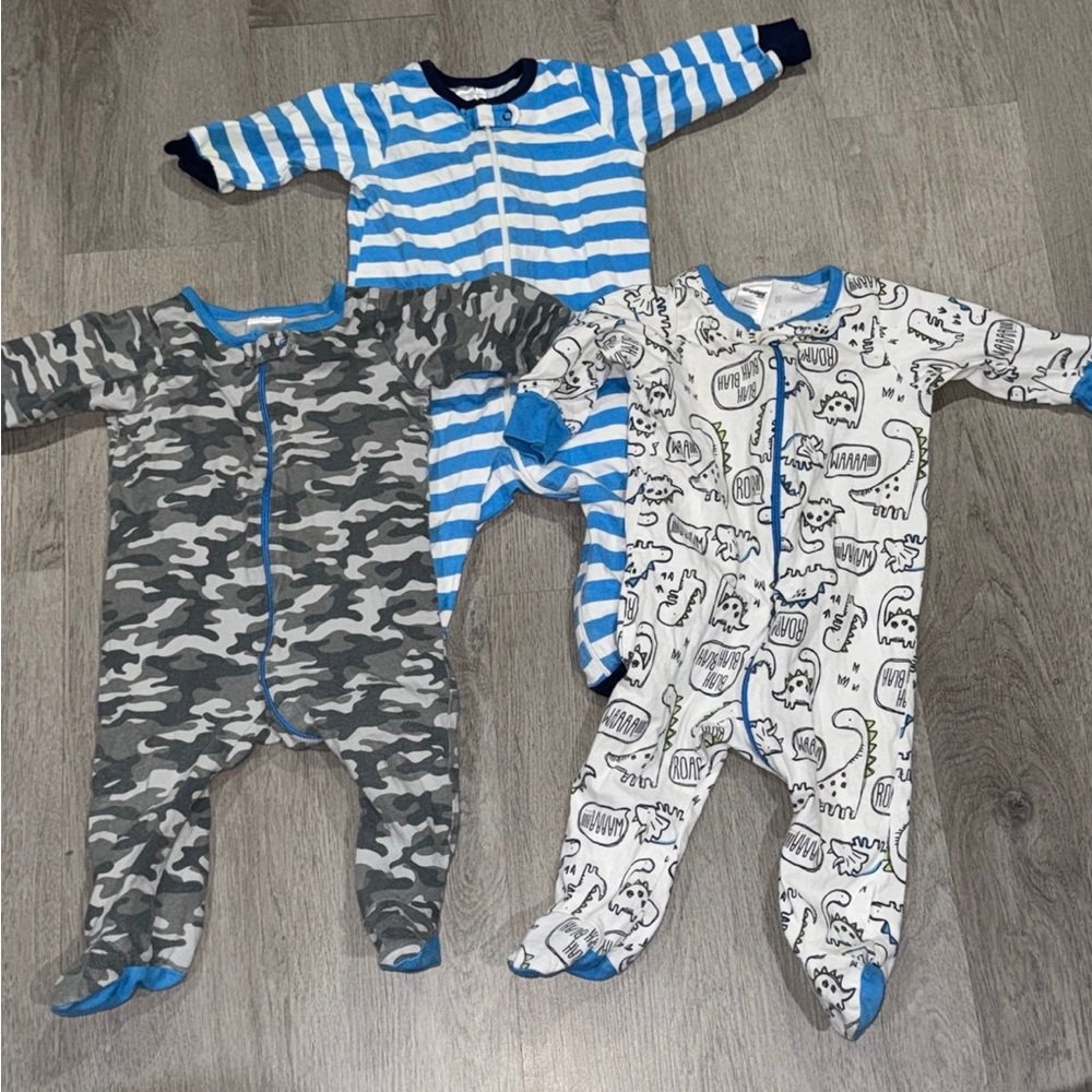 Baby Boy Pajama Sleepers Footie Bundle